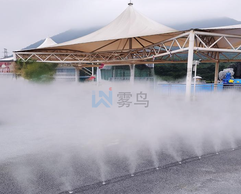 北京公園的夏日秘密武器 —— 噴霧降溫系統(tǒng)?，北京噴霧降溫廠(chǎng)家